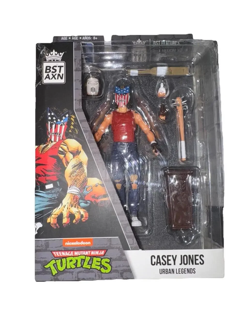 Loyal Subjects BST AXN Teenage Mutant Ninja Turtles Casey Jones Urban Legends